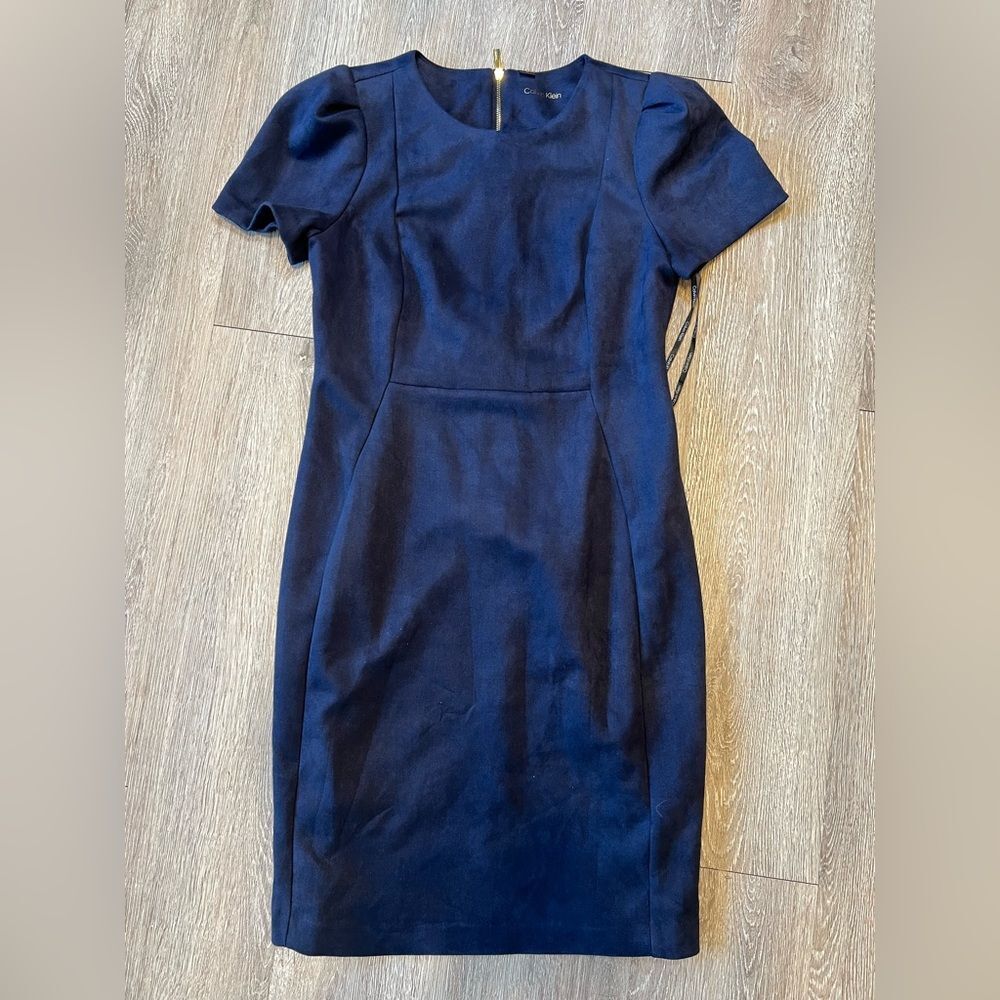 Calvin Klein Midnight Blue Midi Dress